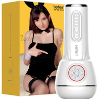 Leten You Huang IV Sexy Toys For Men Masturbators Cup Japanese Vacuum Glan Stimulator Endurance Exercise Oral Sucking Sexshop 18