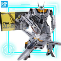 In Stock Genuine BANDAI The Super Dimension Fortress Macross F-1S Valkyrie Roy Focker Special Model Kit Anime Figure Xmas GIFT