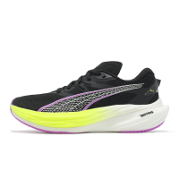 Puma 慢跑鞋 Deviate Nitro 3 Wns 女鞋 黑 紫 綠 雙層中底 氮氣 碳板 輕量 運動鞋 30970813