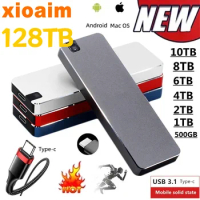 For xiaomi Original Portable SSD Type-C/USB3.1 External Mobile Solid State Drive High Speed 8TB 16TB Hard Drive Laptop Hard