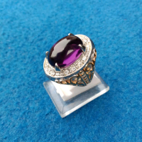Cincin Batu Akik Bungur Tanjung Bintang