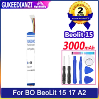 GUKEEDIANZI Battery 3000mAh For BeoPlay BO BeoLit 15 17 A2 J406 ICR18650NH-2S Batteries