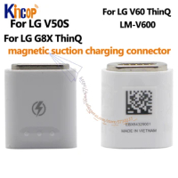 1PCS For LG G8X For LG V50S ThinQ 5G LM-V510N magnetic suction charging connector For LG v60 ThinQ charging connector adapter