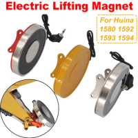 Huina Metal Electric Lifting Magnet 7.4V 2S 15kg For RC 1/14 1580 1592 1593 1594 Excavator Model Electromagnetic Chuck Toy Parts