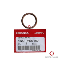 0281_HO. ปะเก็นคอท่อ (B018) HONDA:(18291-MN5-650) SONIC, CBR150R [แท้ศูนย์ 100%]