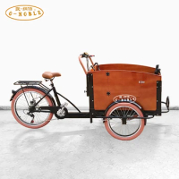 Bicycle with cargo box new design bike Electric modern 3 wheel tricycle
