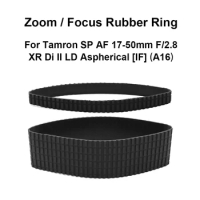 Lens Zoom Rubber Ring / Focus Rubber Ring Replacement for Tamron SP AF 17-50mm F/2.8 XR Di II LD Aspherical [IF] (A16)