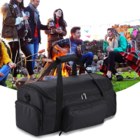 Portable Travel Carry Case Cover Bag Cables Charger Holder Outdoor Carrying Case for JBL Partybox On The Go Bluetooth-compatible
