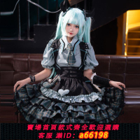 【台灣公司 可開發票】久命貓初音未來cos服印象款女款Lolita萬圣節洛麗塔漫展扮演套裝