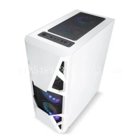 Side Transparent Personality Computer Case Desktop Air Filter Coffee Water Cooled Esports Gaming Case
