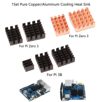 Bộ làm mát bằng đồng nguyên chất và nhôm cho Orange Pi Zero 3/3B (1 bộ)