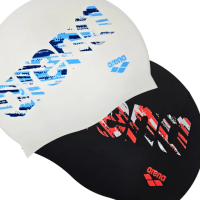 【arena】大尺碼 矽膠泳帽 高彈矽膠泳帽 緊密貼合 阻水護髮男女通用 游泳裝備(ASS4603)