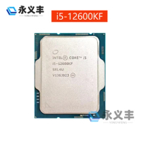 Intel Core I5-12600KF New i5 12600KF i512600KF 3.7GHz Deccore 16-thread CPU Processor 10NM L3=20M 125W LGA 1700 originality