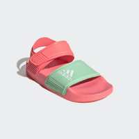 ADIDAS ADILETTE SANDAL K中大童涼拖鞋-粉-GW0345