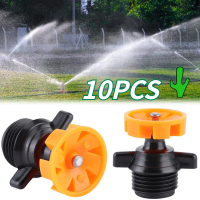 10PCS Alat Penyiram Tanaman Rumput Taman Sprikle Semprot air Otomatis 360 1/2 Male Alat Nozzle Rumah