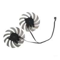 2PCS 4Pin Cooler Fan Cooler For RTX2060S GTX1660 1660ti 1660S Graphics Card Dropship