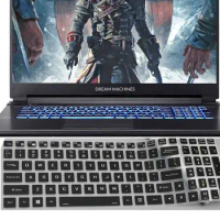 Silicone laptop Keyboard Cover Protector Skin For Colorful X17 Pro 17.3 DREAM MACHINES NH55RA NH55 RG3060 RG2070 series Notebook