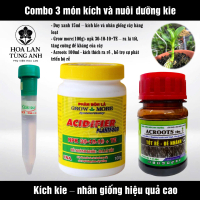 COMBO LÀM MẦM KÍCH KIE- NHÂN GIỐNG CÂY -NUÔI DƯỠNG KIE PHÁT TRIỂN TOÀN DIỆN ( kie duy xanh 15ml - gr