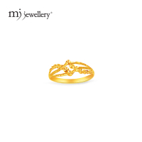 MJ Jewellery 916/22K Gold Minimalist Ring C49