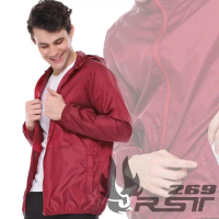 Jaket Running Training Gym Fitness casual rst269 - maroon, S