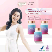 ( Peket Hemat 3 Botol) Noera Gluthaglo- Ghlutha Booster-Mencerehkan dan Perawatan Kecantikan dan per