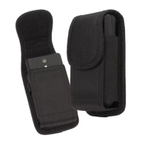 For Nokia 2760 2720 Flip Leather Case Phone Pouch For Alcatel Go Flip V/4/3Flip Belt Clip Waist Bag Universal