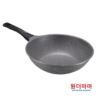 WONDER MAMA 韓國鈦晶岩輕量不沾炒鍋28cm-韓國製造