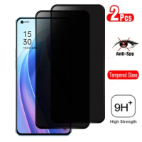 2PCS Privacy Screen Protector For OPPO Reno 2Z Reno 3 Reno 4 Reno 4 SE Anti-Spy Glass For OPPO Reno 5 Reno 6 Tempered Glass