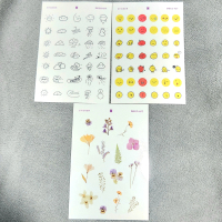Tatoo Sticker set Official from BTS Deco Kit 2022