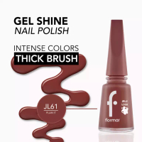 FLORMAR Flormar Jelly Look Nail Enamel - JL61 Plum It Up | Kutek Halal Certified