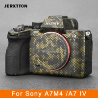 Camera Skin Wrap a7iv Anti-Scratch Sticker Coat Vinly Protective Film Body Protector Decals Cover for Sony A7M4 A7 IV ILCE-7M4