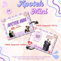 Apotek Mini | Kado Untuk Pacar | Kotak Apotek Mini | Apotik Emergency Box Gift Idea for Boyfriend/Gi