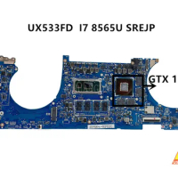 Used For ASUS ZenBook UX533FN UX533F UX533FD UX533 Laotop Motherboard UX533FD Mainboard MX150 GTX1050 I7 CPU 8GB