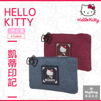 Hello Kitty 零錢包 凱蒂印記 票卡零錢包 凱蒂貓 悠遊卡 證件夾 錢包 鑰匙包 KT03B05 得意時袋