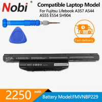 10.8V 24WH New FMVNBP229 Laptop Battery For Fujitsu Lifebook A357 A544 A555 E554 SH904 E752 E741 AH54 A744 A573 A574