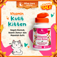 [Promo] Olive Care Vitamin Kucing MASALAH KULIT KITTEN untuk Bulu Rontok, Jamur, Kutu, Scabies, Ring