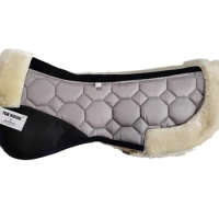 Riding Pad Cushioning Imitation Wool Saddle Pad Comfortable Soft (Wool) Supplies Horse Saddle Pad