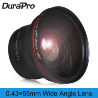 55mm 0.43x Professional HD Wide Angle Lens (w/Macro Portion) for Sony Alpha SLT-A99V, A99II, A99, A77II, A77, A68, A58 A57 A65