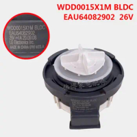3Pin DC26V Drain Pump WDD0015X1M BLDC EAU64082902 Water Pump For LG Washing Machine Repair Parts