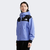 The North Face 北臉 外套 女款 運動外套 防潑水 透氣 連帽 衝鋒衣 W DRYVENT MONO 藍紫黑 NF0A88YX6M9