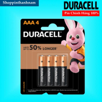 Pin AAA Duracell Coppertop Alkaline Cao Cấp Vỉ 4 Viên Chính Hãng
