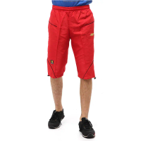 Hamlin Yume Short Pants Celana Olahraga Pria 3/4 Model Kerut Lutut Material Parasut ORIGINAL - Red G
