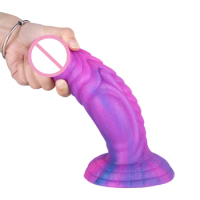 Realistic Flashing Dildo Simulation Penis Animal Dildo Anal With Suction Cup Adult Toy Sex Toy For Woman Lesbian Strapon Dildo