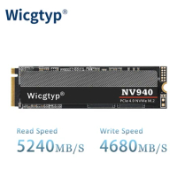 Wicgtyp NVMe PCIe 4.0x4 SSD 512GB 1TB 2TB Hard Drives M.2 2280 NVME Ssd Internal Solid State disks for Desktop PS5 Computer