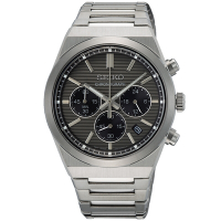 SEIKO 精工 CS系列  日系時尚三眼計時石英錶-男錶-(SSB455P1)40mm-SK008