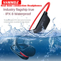 X7 Bone Conduction Headphones Wireless Earphones Bluetooth IPX8 Waterproof Swimming Ear-hook Earbuds MP3 Player Hifi Headset