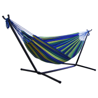 Portable Outdoor Canvas Yard Hammock Camping Sleeping Swing Hanging Bed