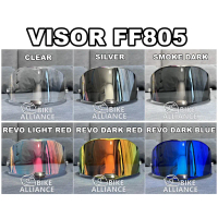 Visor Topi Keledar, Untuk Topi Keledar FF805, Pelangi dan Merah Revo, Stok Sedia
