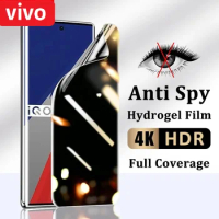 2Pcs Anti-Spy Privacy Hydrogel Film Screen Protector For Vivo T2 Pro Y78 (t1) V29 Pro Y17s iQOO Z8x Z7 Pro