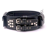 Sabuk Jawara Kulit Sapi Asli Gesper Dua Warna Hitam Coklat -KULIT ASLI